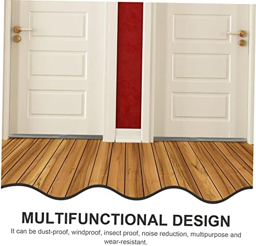 Multifunctional Windproof Draft Stopper for Door Bottom and Soundproofing