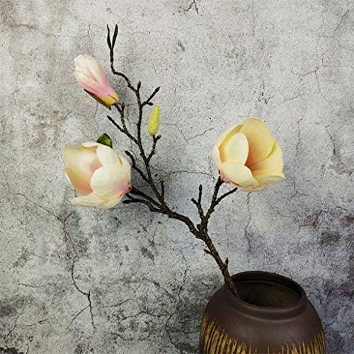 Artificial Flowers 5 Twig Flowers with Stem for Home Decor Wedding Bouquets