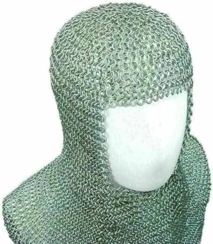 Medieval Chainmail Coif Light Weight Christmas Gift