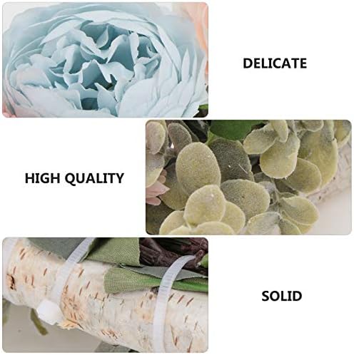 KESYOO 1pc Wall Hanging Flowers Wood Artificial Hanging Vine Garland