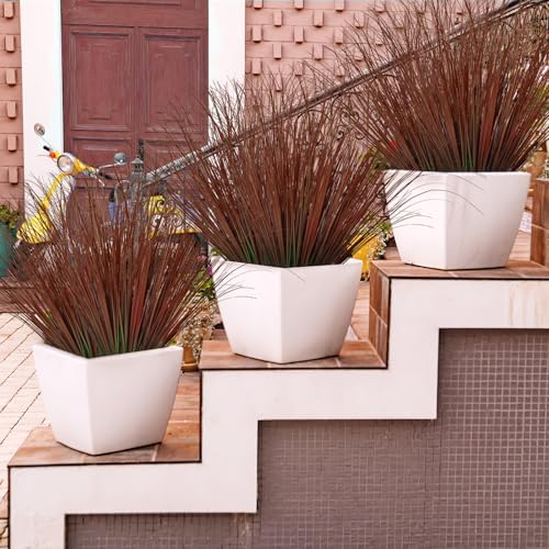 20 Bundle Artificial Wheat Grass for Indoor Outdoor Decor