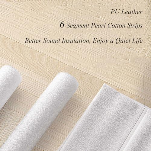 COYOUCO 1 Pcs Door Draft Stopper 95Cm White
