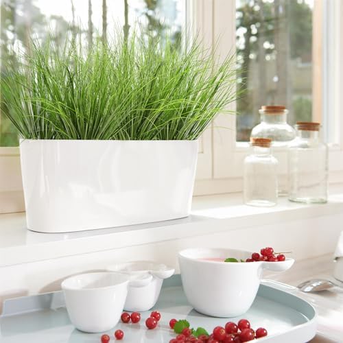30PCS Artificial Plants for Outdoor and Indoor Decor