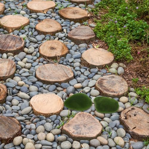 6pcs Decorative Fake Moss Balls for Home Garden Decor