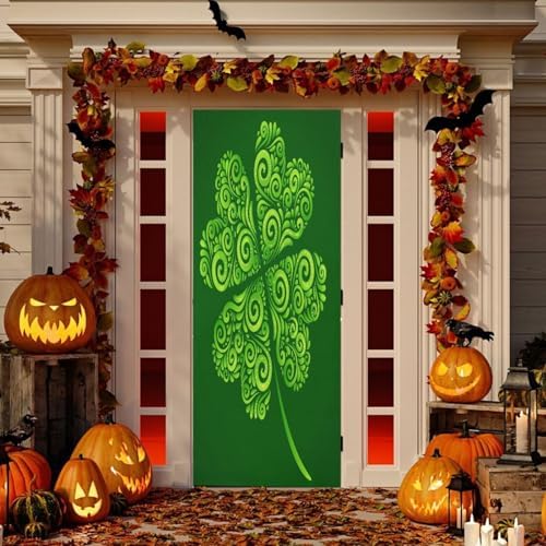 Susiyo Lucky Clover Door Decoration 32x79 in