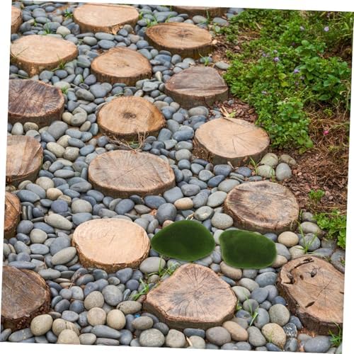 VICASKY 6pcs Faux Moss Balls for Decorative Hanging