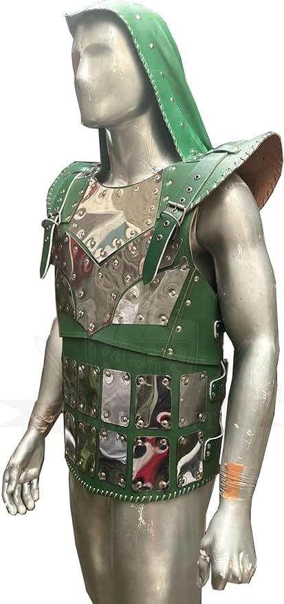 Generic Scoundrel Leather Armor with Hood Green