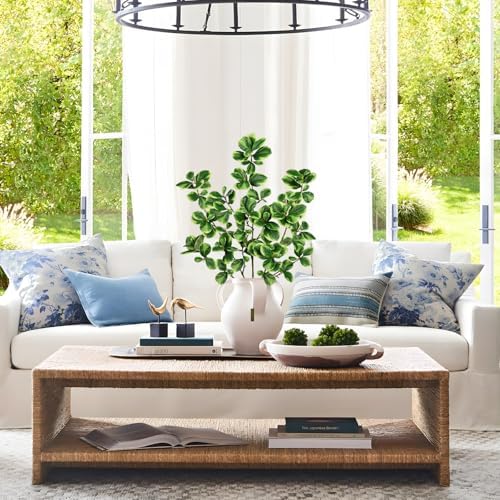 Hollyone Artificial Greenery Stems 362 Inch 3 Pack