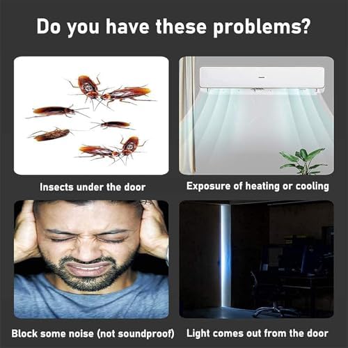 FLEXMAN Door Draft Stopper 362in Multifunctional Weather Sealing for Doors and Windows