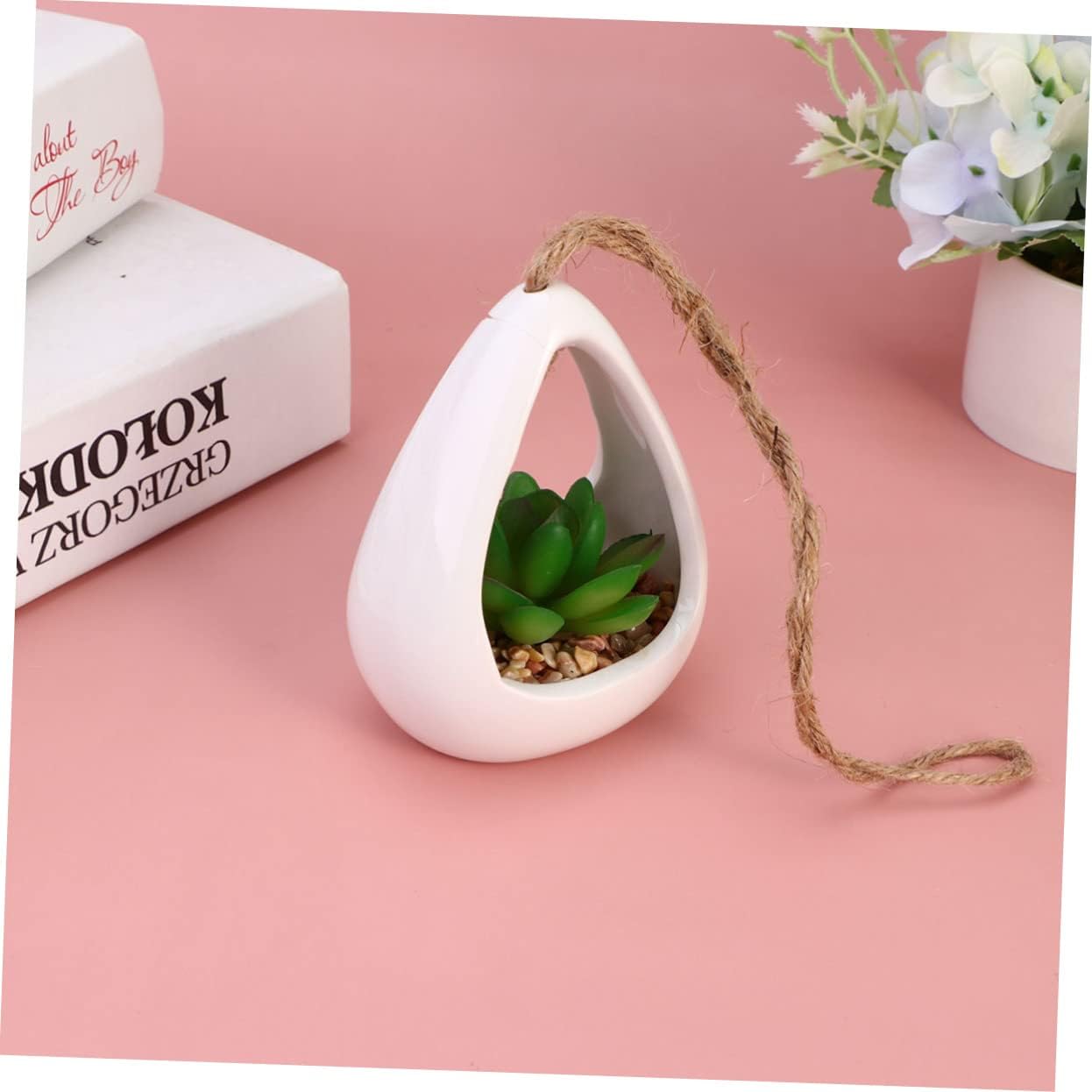 Artificial Succulent Desktop Decor Small Potted Plant Ornament