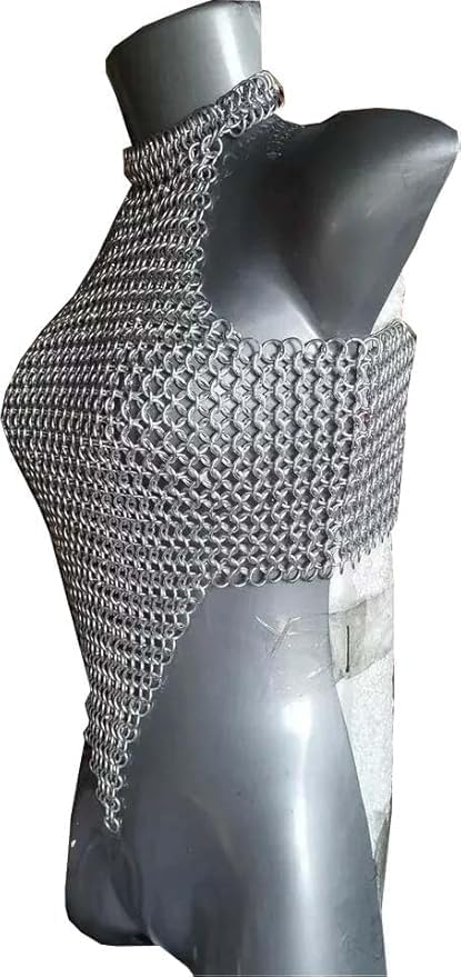 Aluminum Battled Chainmail Top Kew 052