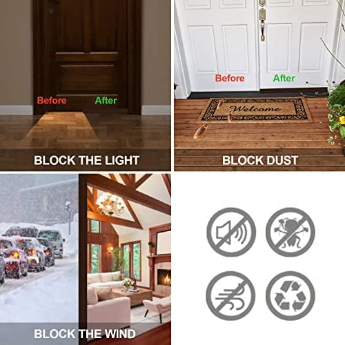 Pehoto Door Draft Stopper 39 Heat Resistant Seal