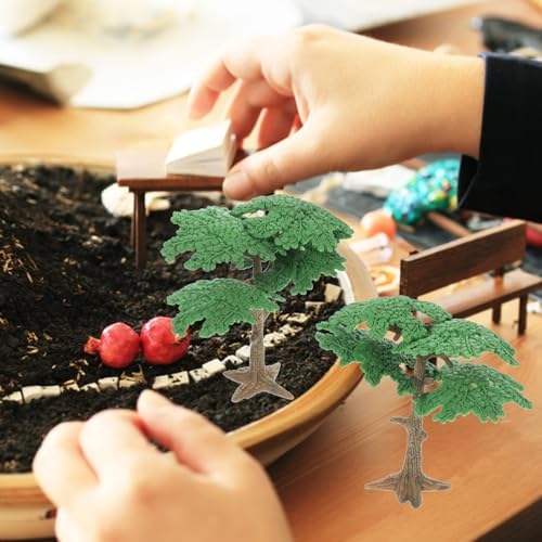 DOITOOL 3Pcs Fake Trees for DIY Scenery Diorama