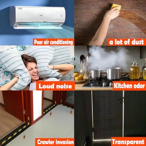 20 FT Door Draft Stopper Weather Stripping Seal for Frame Doors Windows