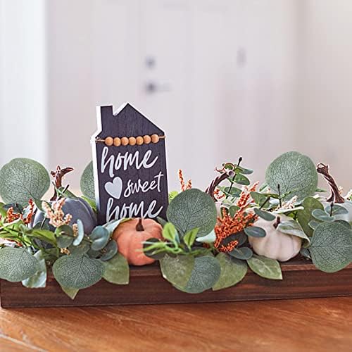 Meiliy 300pcs Eucalyptus Leaves Artificial Greenery for DIY Wreaths and Decorations