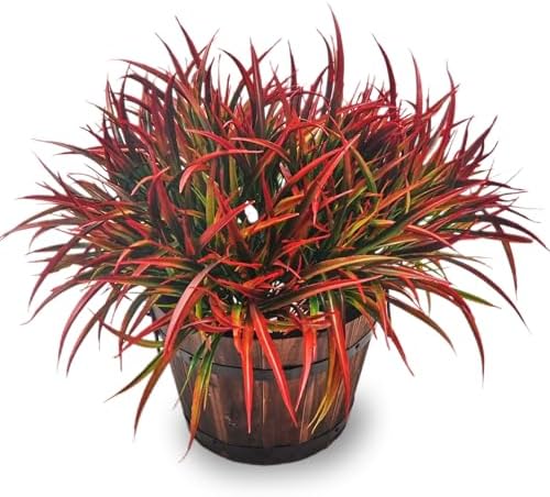 12 Bundles Artificial Fall Plants for Outdoor Decor