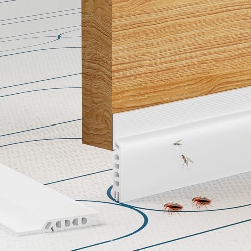 Cyzarize Door Draft Stopper 78 Inch White
