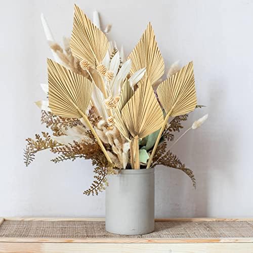 CLESDF Boho Palm Spears and Fans 16 Inch 6pcs