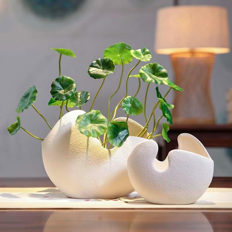 3pcs Small Fake Lotus Plants with Roots and Leaves for Home Office Table Decor