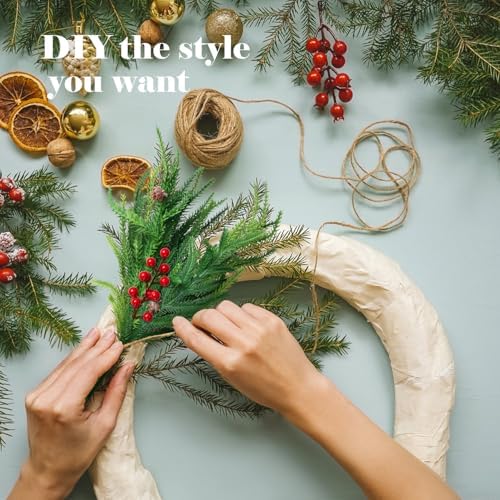 Norfolk Pine Branches 12pcs Artificial Christmas Garland