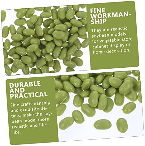 HOMSFOU Artificial Green Bean Decor for Kitchen
