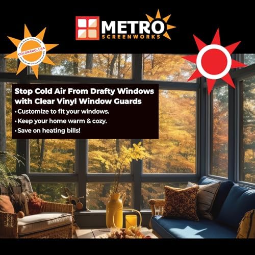 Metro Screenworks Custom Vinyl Draft Blocker for Windows