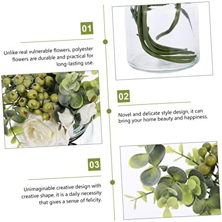 Artificial Flower Vase Set for Home Decor
