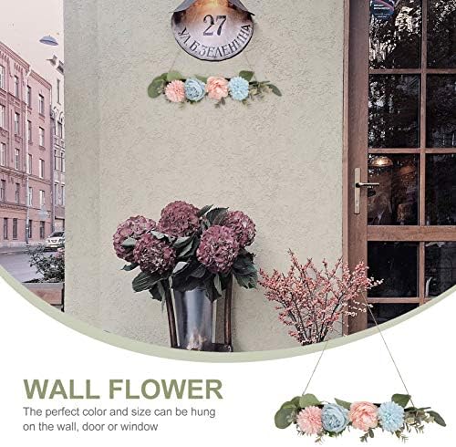 KESYOO 1pc Wall Hanging Flowers Wood Artificial Hanging Vine Garland