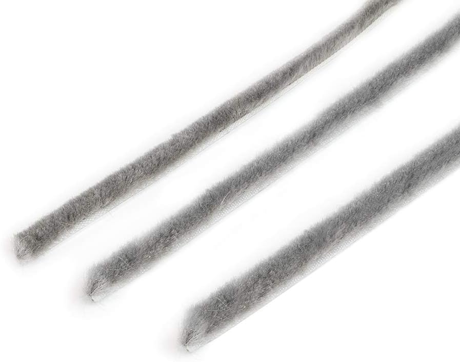 Emuca Adhesive Draft Excluder 7mm Grey Roll 10m