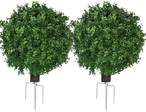 QIANYUN 22 Inch Artificial Boxwood Decorative Ball