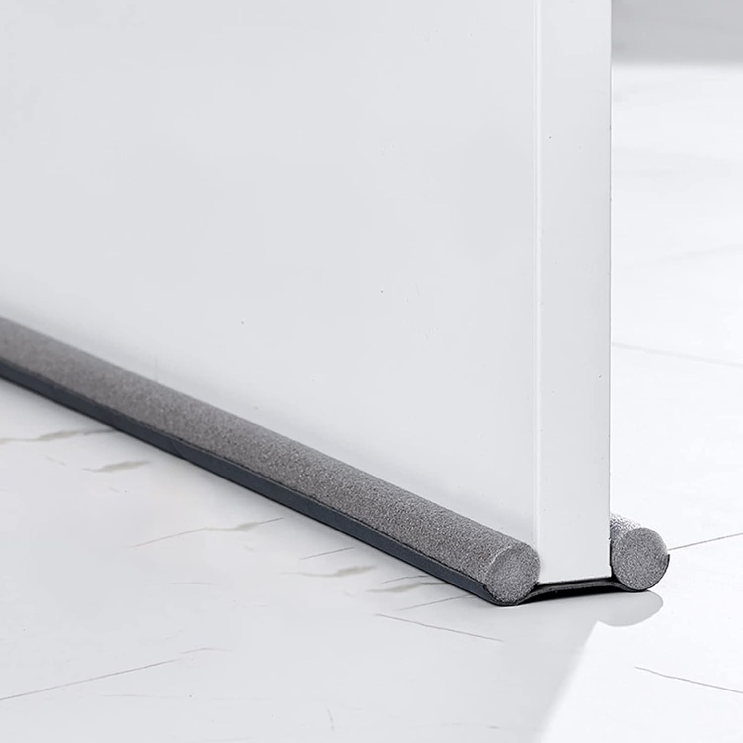 Bluelans Door Draft Stopper White 374 Inch Adjustable