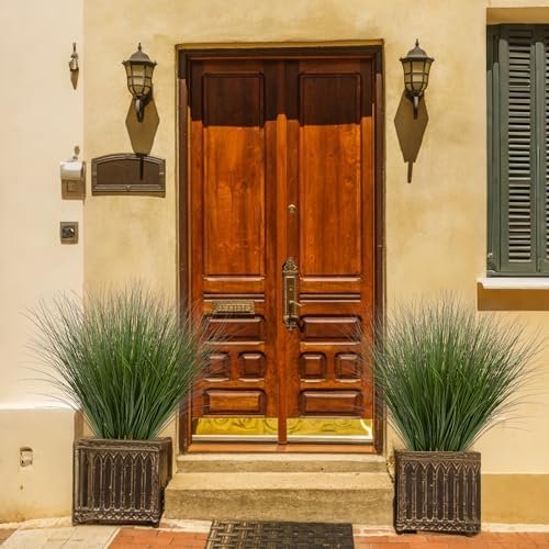 24PCS Artificial Wheat Grass for Indoor Outdoor Decor