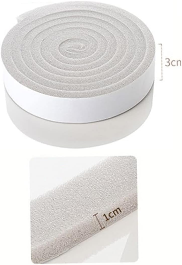 Luxshiny Door Draft Stopper Soundproof Sponge Seal Strip