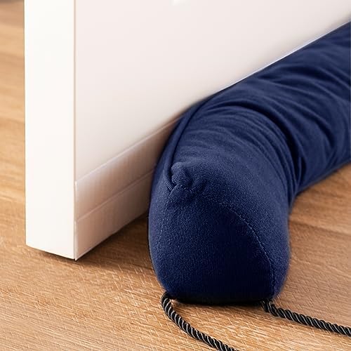 Sunolga 36 Inch Weighted Draft Stopper - Blue