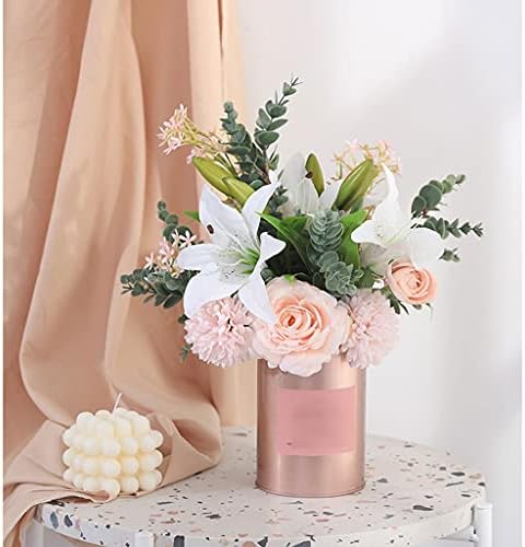 Artificial Flowers with Vase for Home Office Wedding Decor