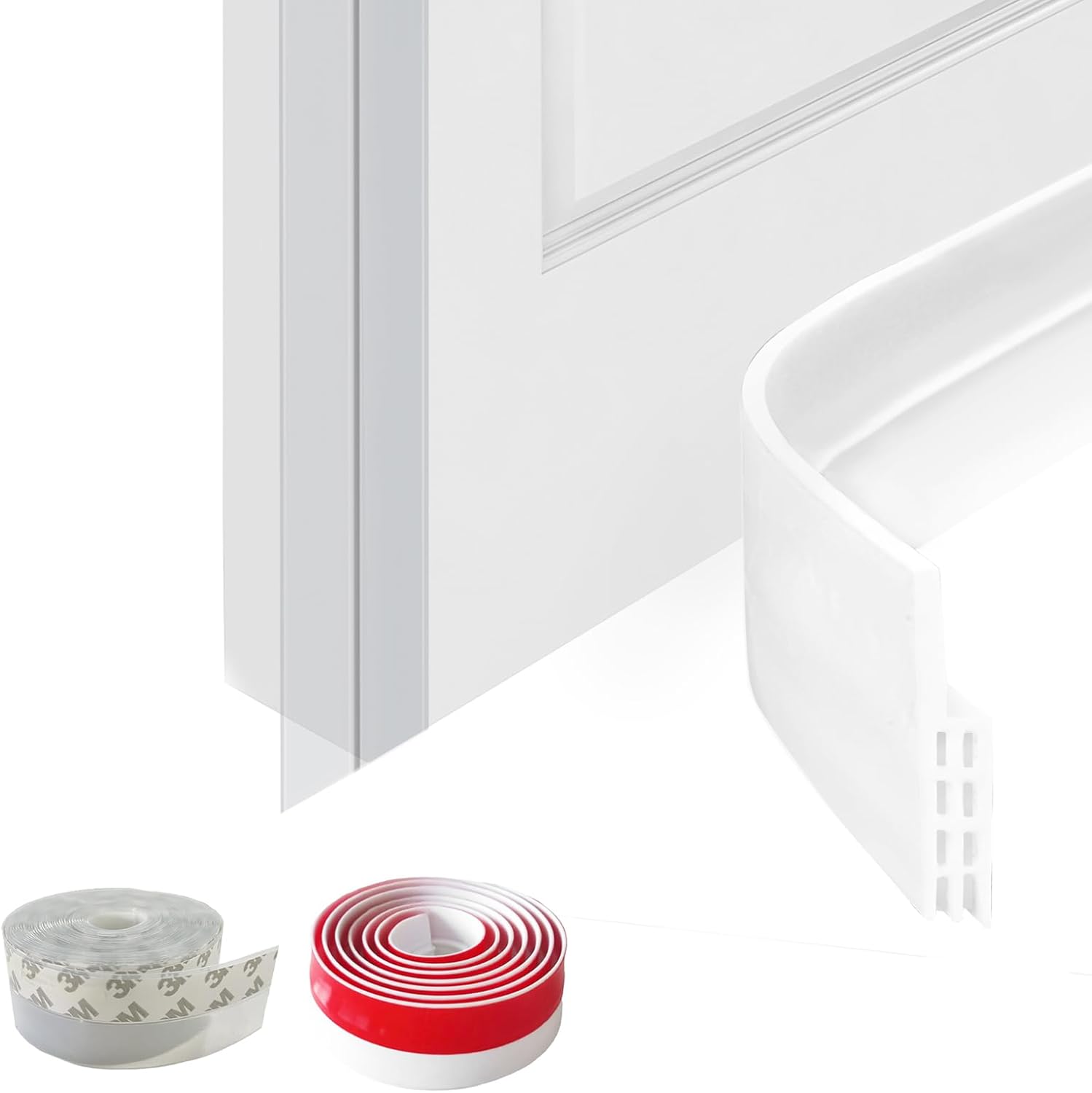 Daily Treasures 2Pack Mixed Silicone Draft Stoppers Door Seals
