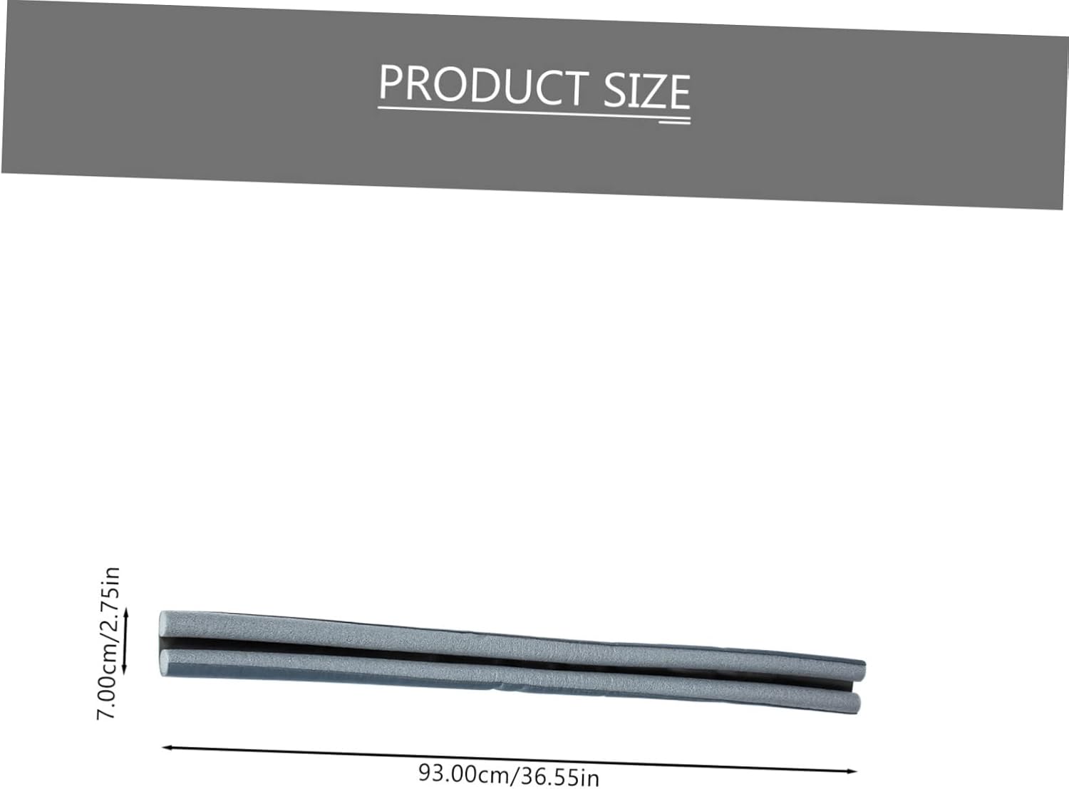 Homoyoyo 3pcs Door Bottom Sealing Strip Windproof Noise Reducing Draft Stopper for Under Door Gaps