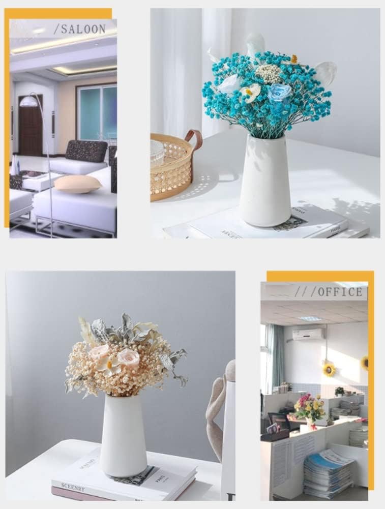 Realistic Artificial Flowers Bouquet with Vase