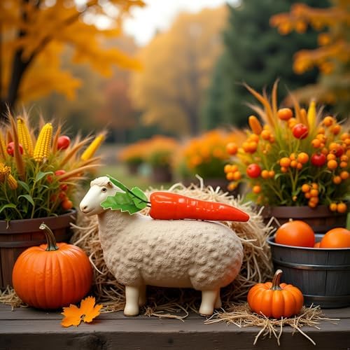 1Pc Orange Artificial Carrot Home Decor Reusable Plastic Vegetable