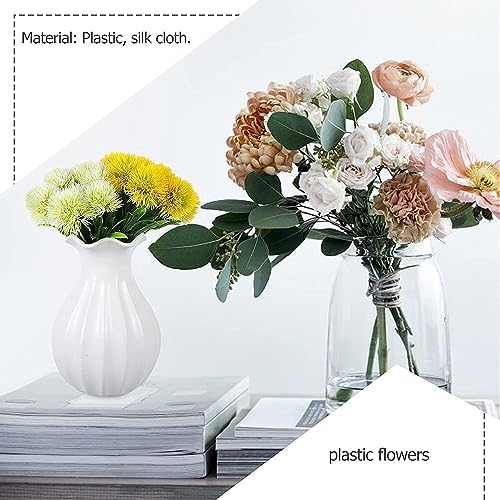Artificial Flowers Set 10pcs for Home Decor and Table Arrangements