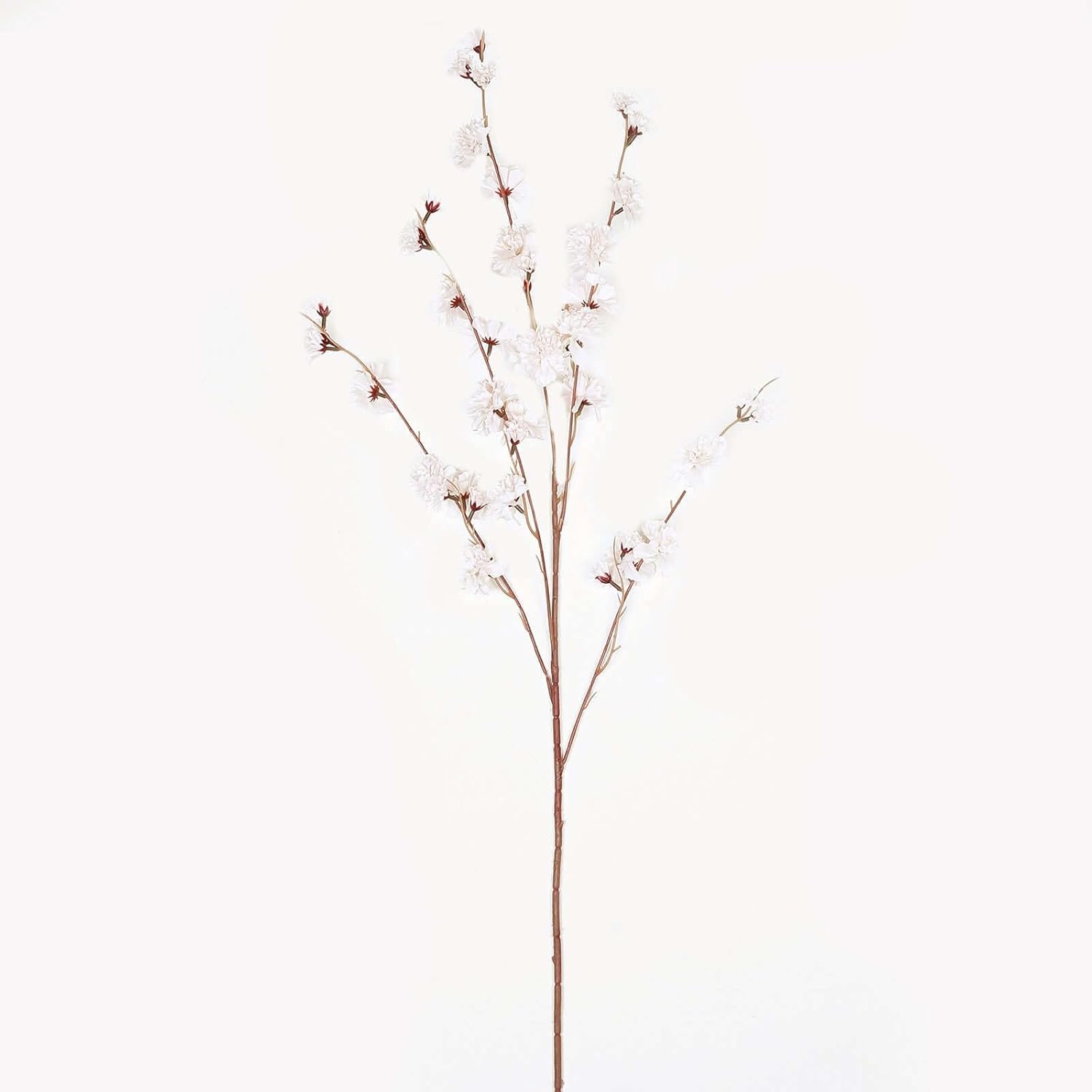 Efavormart 2 Branches - 42 Ivory Carnation Flower Spray