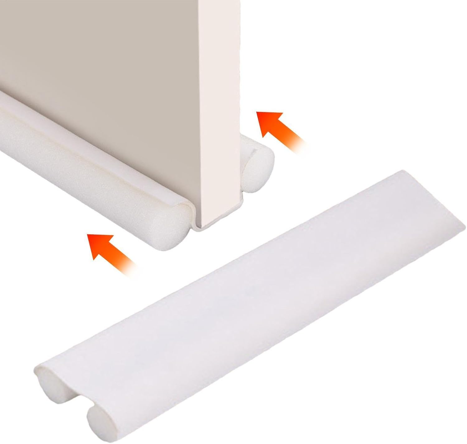 Under Door Draft Stopper - Adjustable Door Seal for All Doors