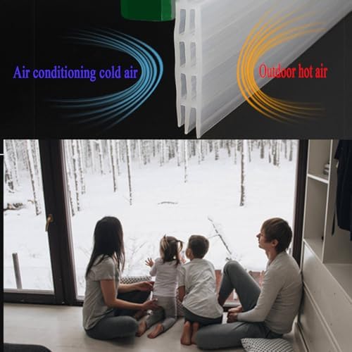 20 FT Door Draft Stopper Weather Stripping Seal for Frame Doors Windows