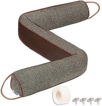 TORRAMI Under Door Draft Stoppers 36 Inch Heavy Duty Brown