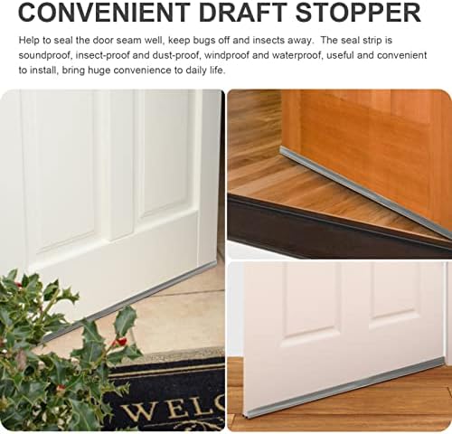 LIFKOME Door Draft Stopper Windproof Strip for Exterior Door Noise Blocker