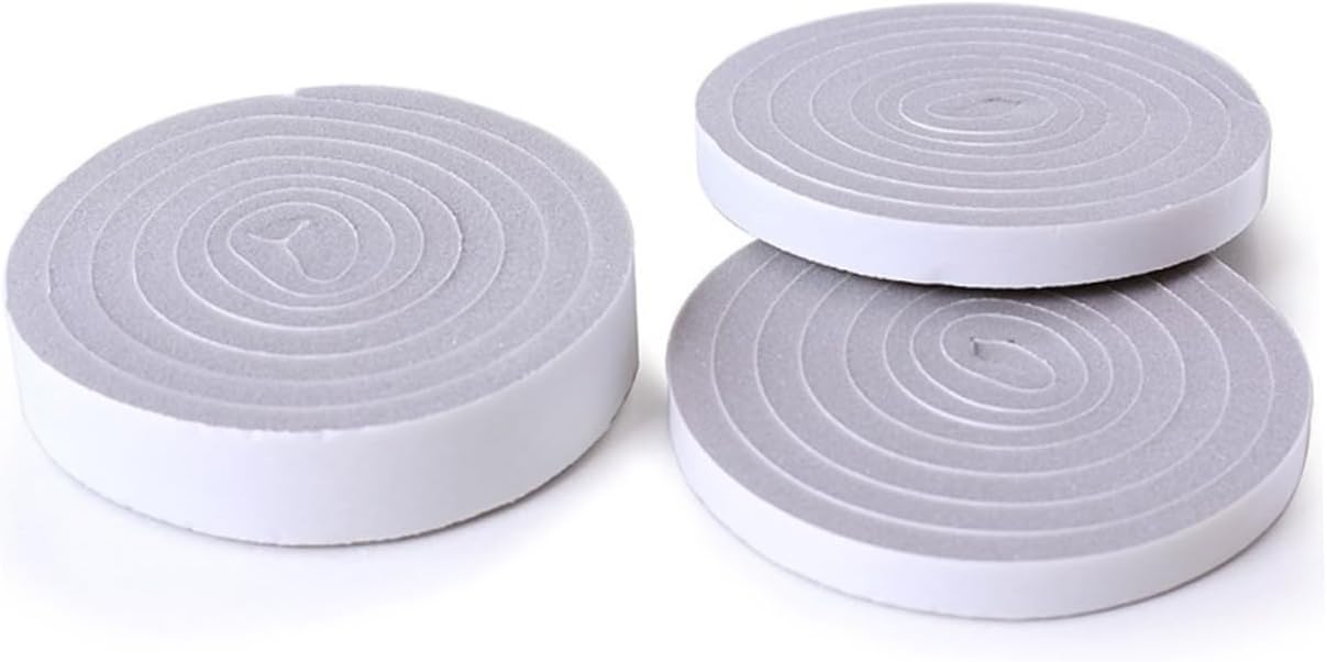 ULTECHNOVO Door Draft Stopper Under Door Sponge Seal Strip Soundproof Bottom Sticker Weatherproof Sealer