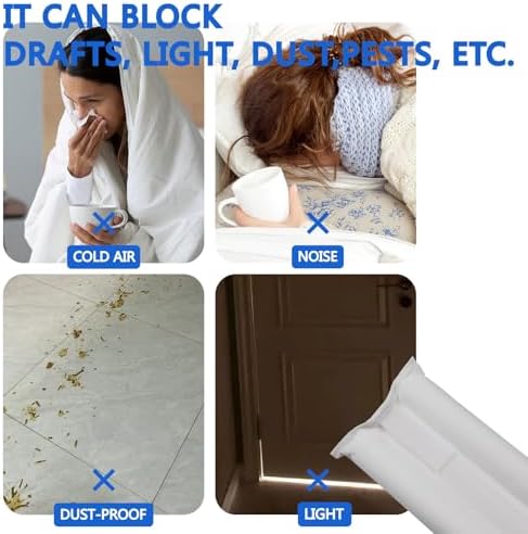 Under Door Draft Stoppers for 30 to 36 Doors
