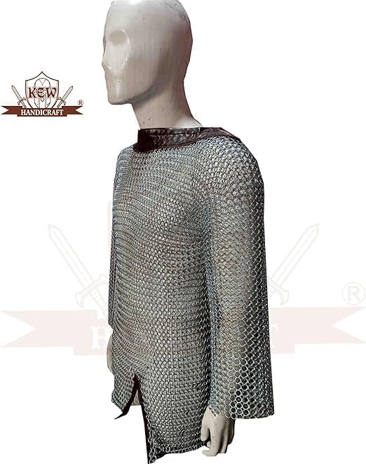 Aluminum Chain Mail Hood Medieval Armor Coif MFC01
