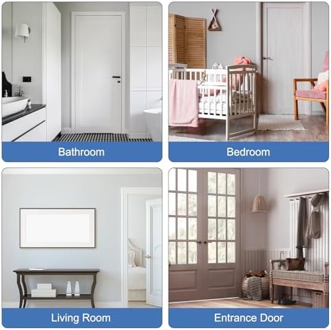 Uxcell 3-Pack Door Draft Stopper with Brush Self-Adhesive White