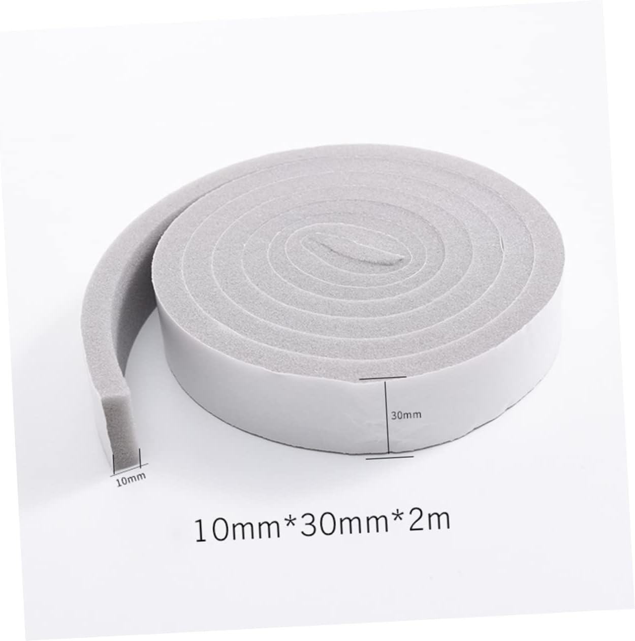 ULTECHNOVO Door Draft Stopper Under Door Sponge Seal Strip Soundproof Bottom Sticker Weatherproof Sealer